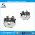 Stock Widely Used DIN937 Stainless Steel Hexagon Thin Castle Nuts